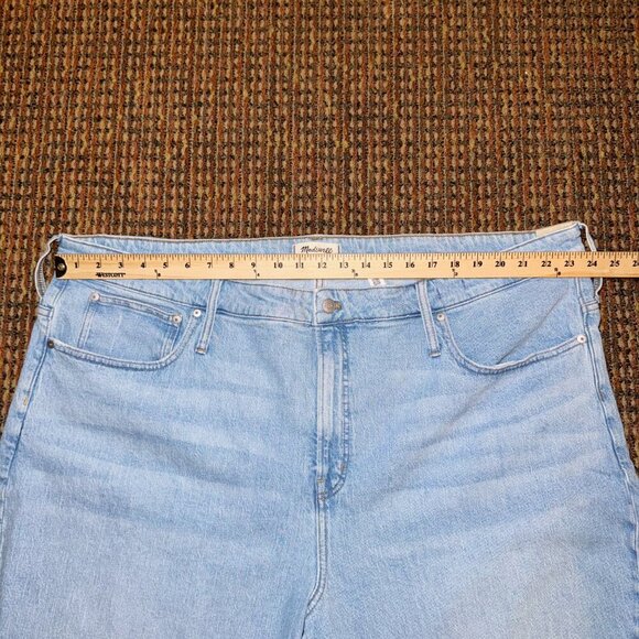 Madewell The Plus Perfect Vintage Jean in Fiore Wash, Size 28W‎ - Picture 12 of 15